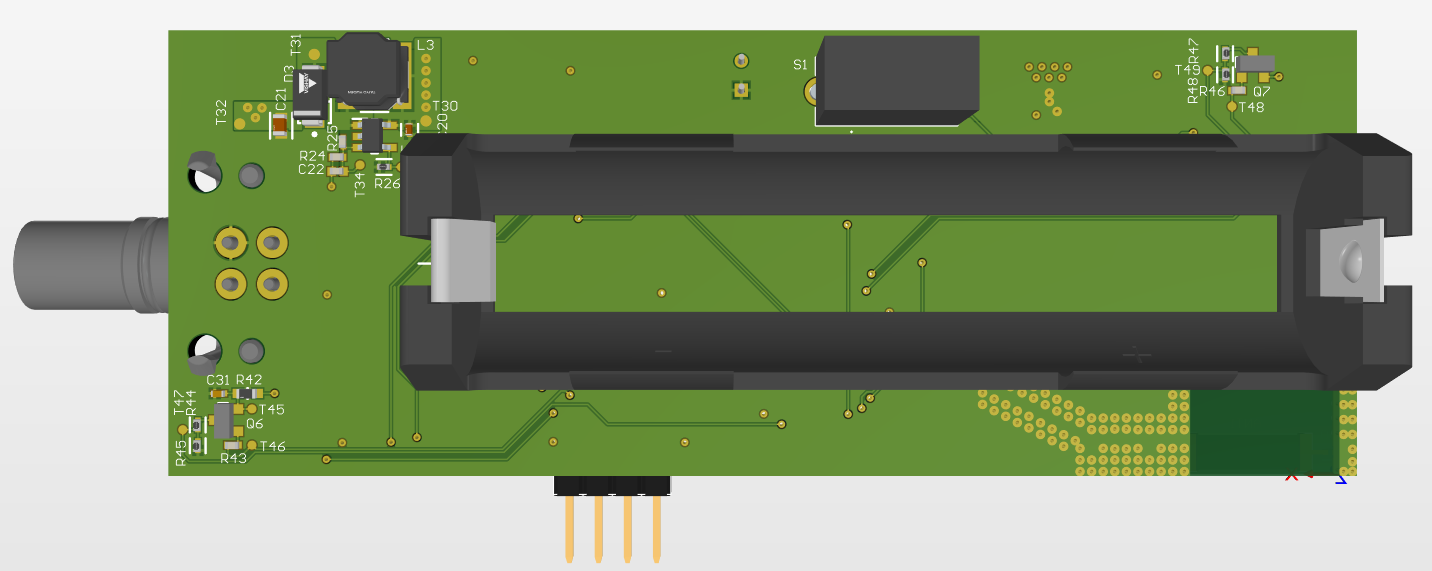 Wireless Transmitter - Bottom View