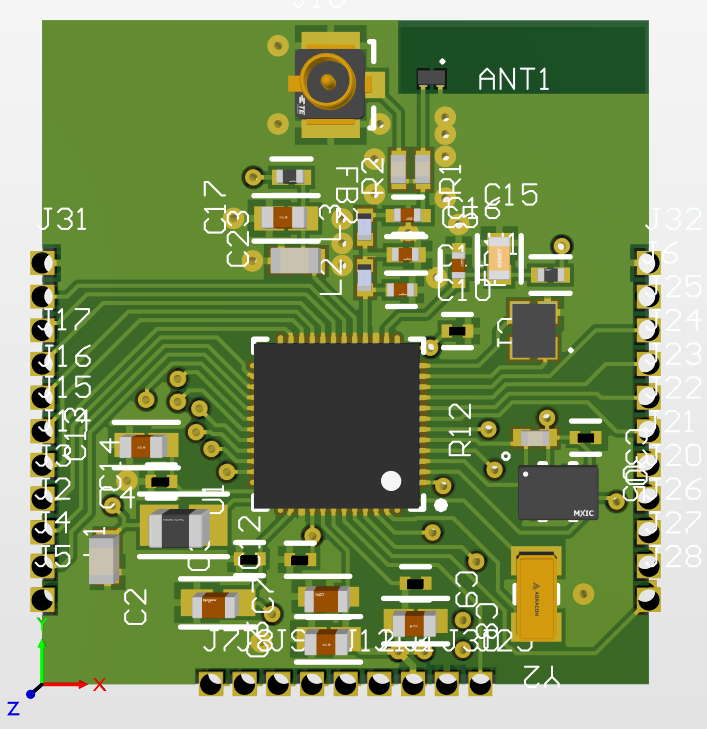 EFR32 BLE Development Kit - Breakout Board