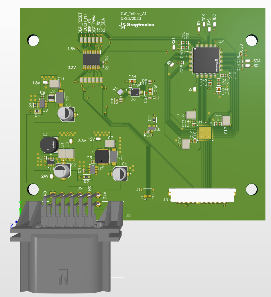 Automated Beer Brewing System - Display Tether