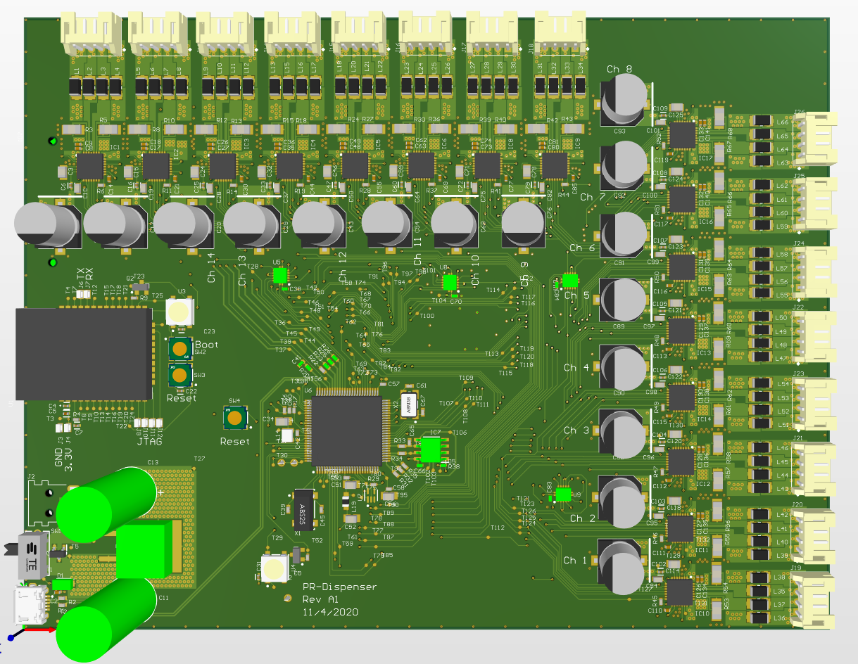 Automated Dispensing System - Top View