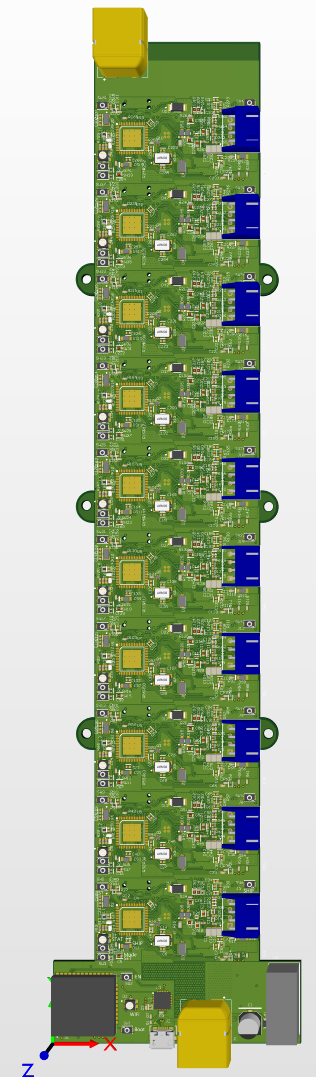 Multi-Channel Drone Battery Charger - Top View