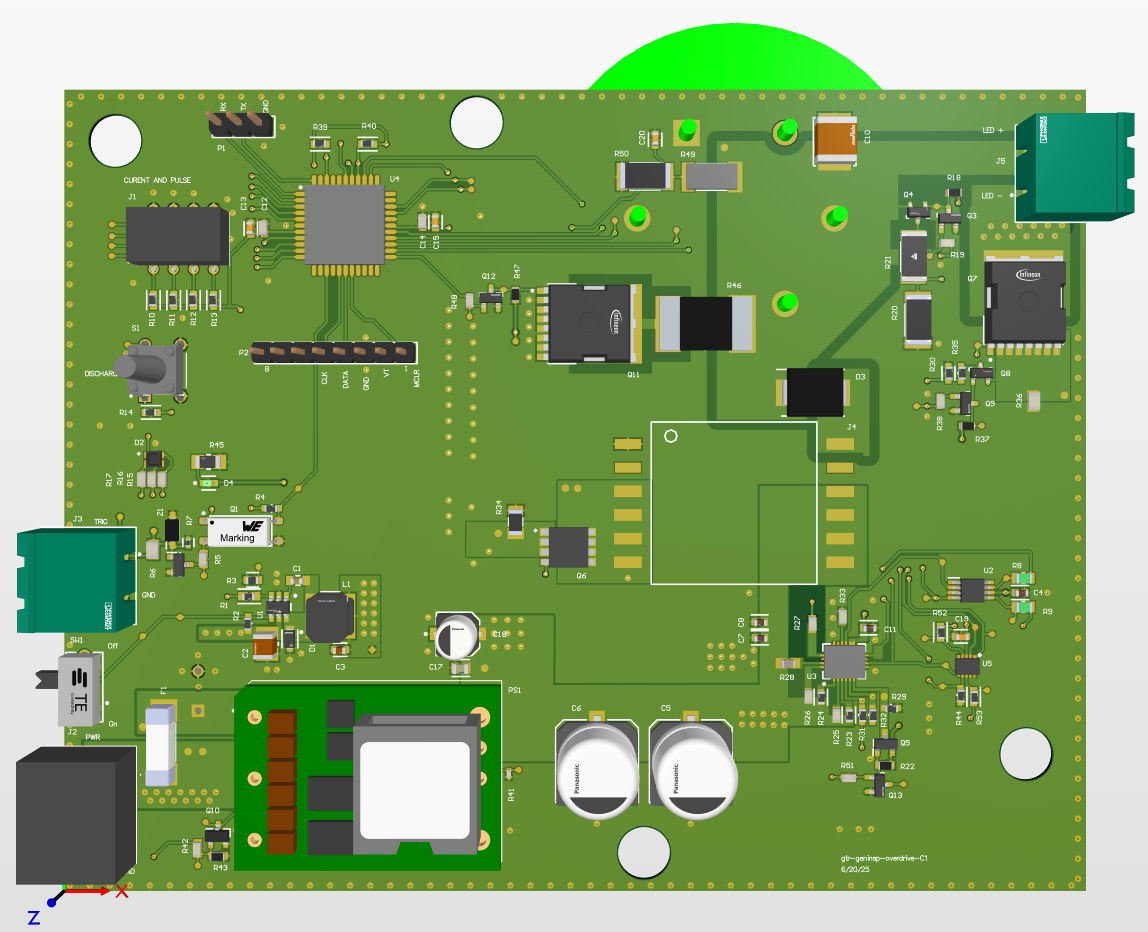 Industrial Flash Controller - Top View
