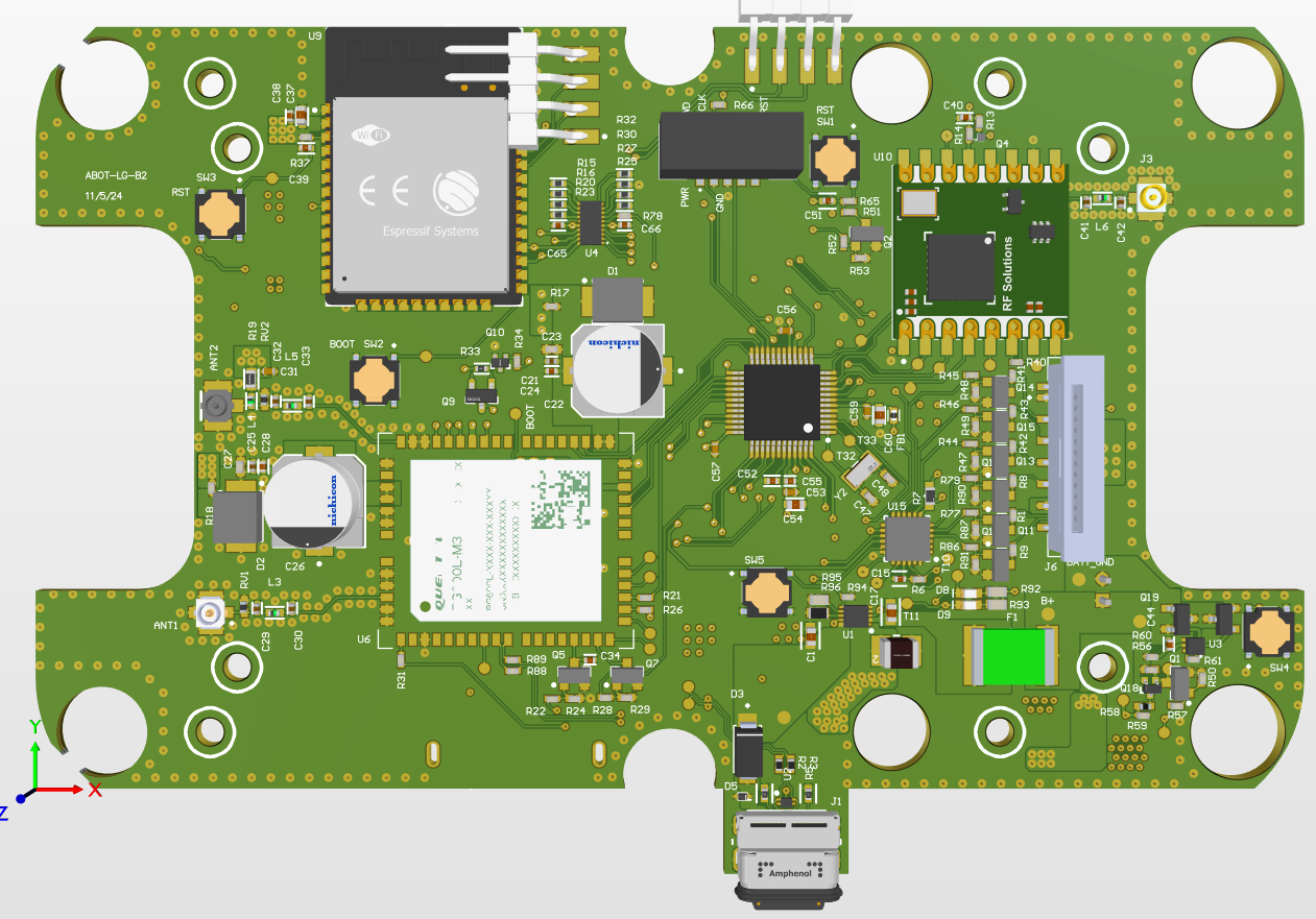 Industrial IoT Gateway - Top View